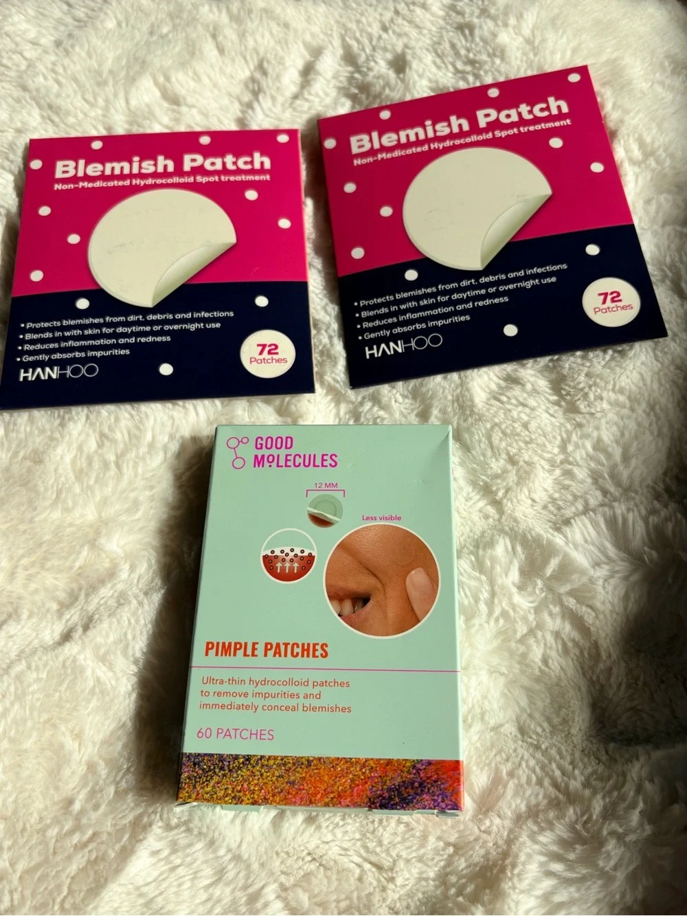 NIB HANHOO + Good Molecules Blemish & Pimple Patch Bundle
